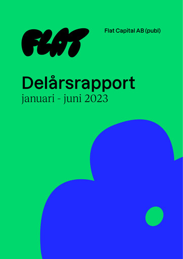 Vorschaubild Flat Capital AB Halbjahresbericht 2023-h1