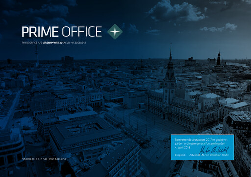 Thumbnail Prime Office A/S Annual Report 2017