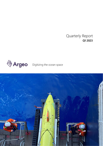 Thumbnail Argeo AS Quarterly Report 2023-q1