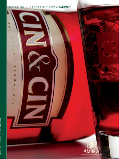 Thumbnail Ambra Annual Report 2004-2005