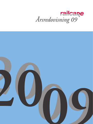 Thumbnail Railcare Group AB Annual Report 2009