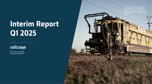 Thumbnail Railcare Group AB Quarterly Report 2025-q1