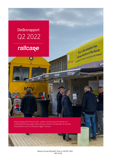 Thumbnail Railcare Group AB Quarterly Report 2022-q2