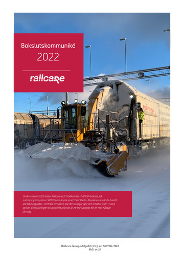Thumbnail Railcare Group AB Quarterly Report 2022-q4