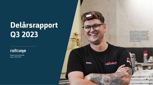 Thumbnail Railcare Group AB Quarterly Report 2023-q3