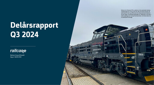 Thumbnail Railcare Group AB Quarterly Report 2024-q3