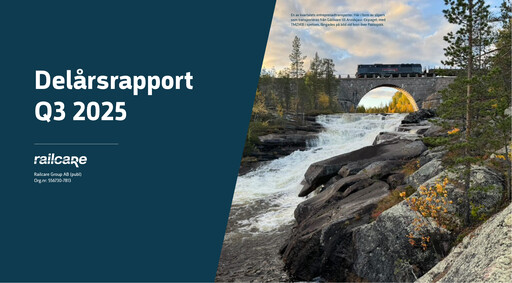 Thumbnail Railcare Group AB Quarterly Report 2025-q3