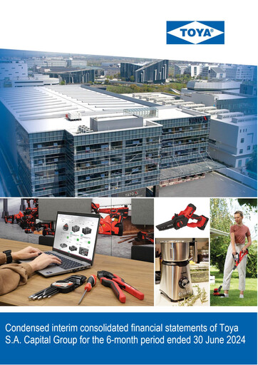 Vorschaubild TOYA S.A. Halbjahresbericht 2024-h1