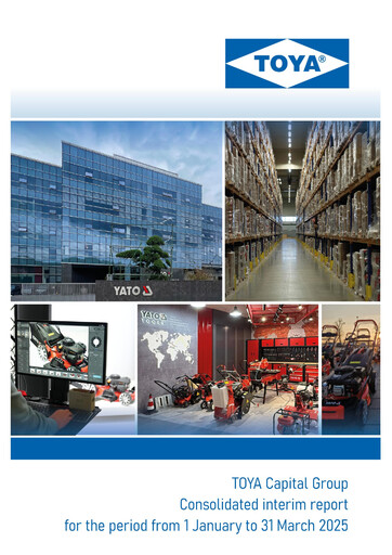 Thumbnail TOYA S.A. Quarterly Report 2025-q1