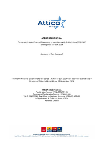 Thumbnail Attica Holdings Half-year Report 2024-h1