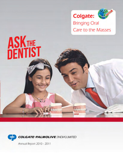 Thumbnail Colgate-Palmolive India Annual Report 2010-2011
