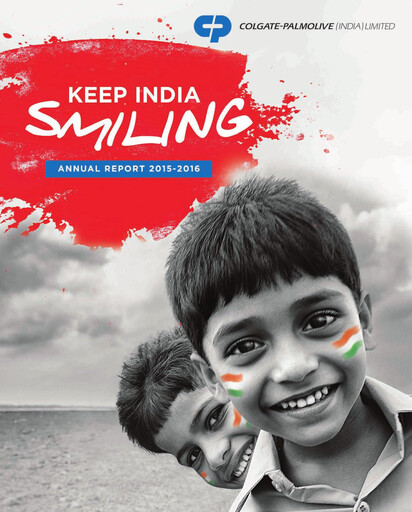 Thumbnail Colgate-Palmolive India Annual Report 2015-2016