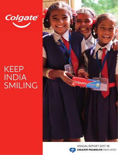 Thumbnail Colgate-Palmolive India Annual Report 2017-2018