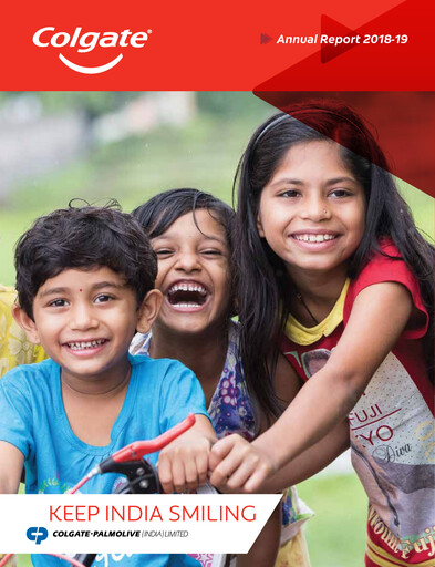Thumbnail Colgate-Palmolive India Annual Report 2018-2019