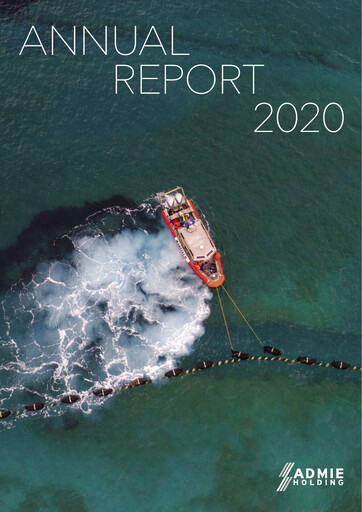 Thumbnail Admie Holding Annual Report 2020