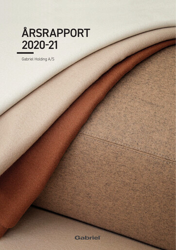 Thumbnail Gabriel Holding A/S Annual Report 2020-2021