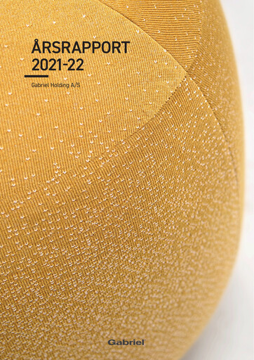 Thumbnail Gabriel Holding A/S Annual Report 2021-2022