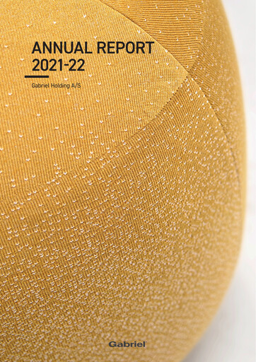 Thumbnail Gabriel Holding A/S Annual Report 2021-2022