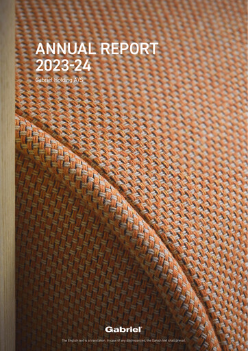 Thumbnail Gabriel Holding A/S Annual Report 2023-2024