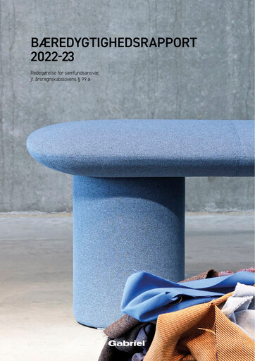 Thumbnail Gabriel Holding A/S Sustainability Report 2022-2023