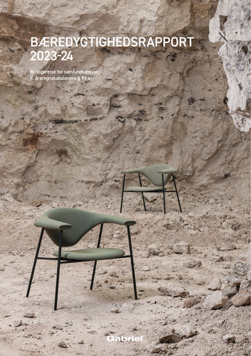 Thumbnail Gabriel Holding A/S Sustainability Report 2023-2024