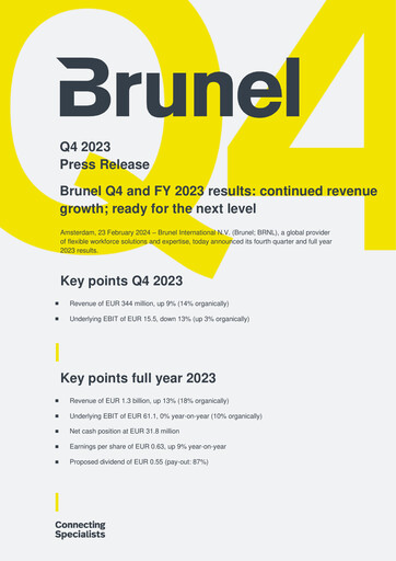 Thumbnail Brunel International Quarterly Report 2023-q4