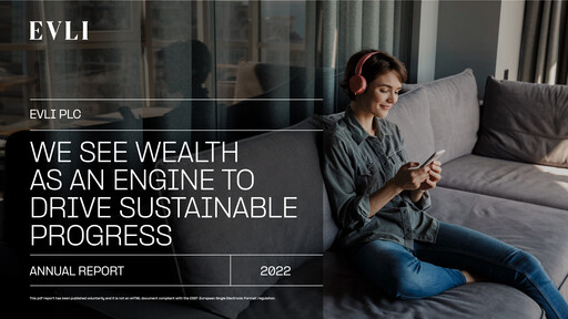 Thumbnail Evli Annual Report 2022