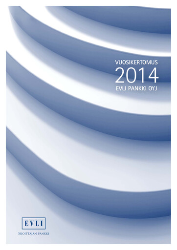 Thumbnail Evli Annual Report 2014