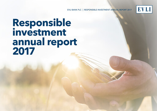 Thumbnail Evli ESG Report 2017