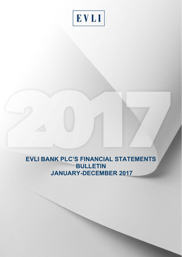 Miniature Evli Bilan financier 2017