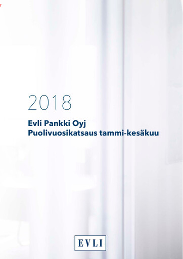 Thumbnail Evli Half-year Report 2018-h1