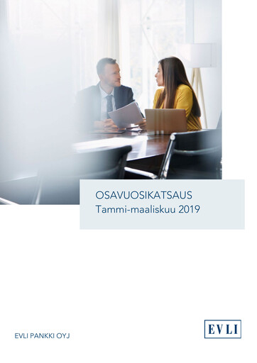Thumbnail Evli Quarterly Report 2019-q1