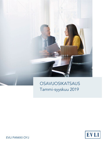 Thumbnail Evli Quarterly Report 2019-q3