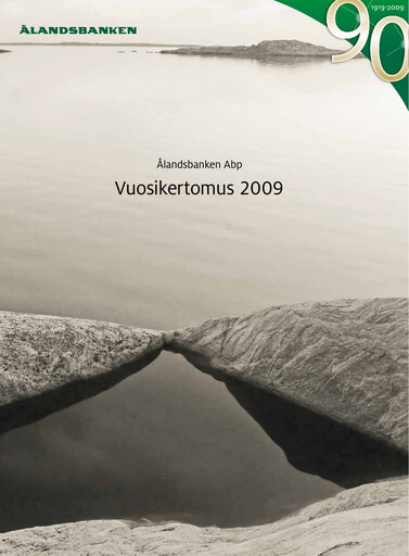 Thumbnail Ålandsbanken Annual Report 2009