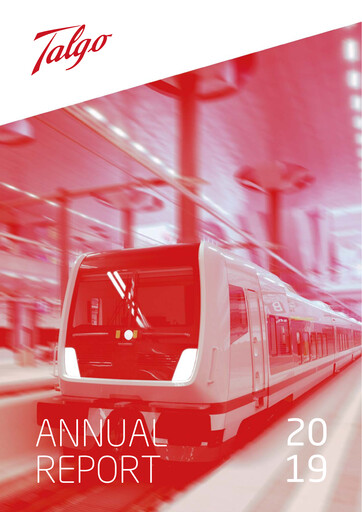Thumbnail Talgo S.A. Annual Report 2019