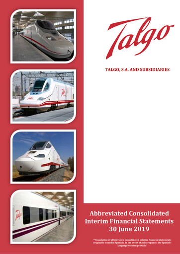 Thumbnail Talgo S.A. Half-year Report 2019-h1