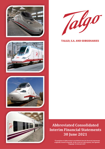 Thumbnail Talgo S.A. Half-year Report 2021-h1