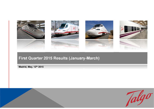Thumbnail Talgo S.A. Quarterly Report 2015-q1