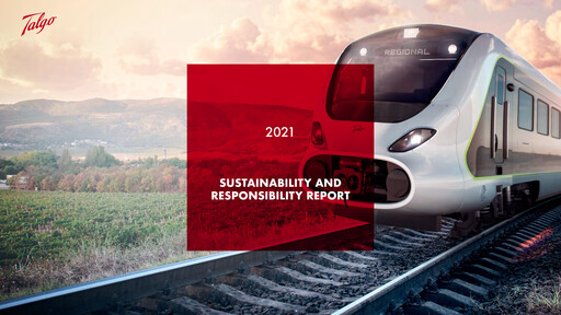 Thumbnail Talgo S.A. Sustainability Report 2021