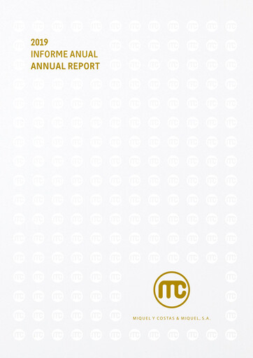Thumbnail Miquel y Costas & Miquel Annual Report 2019