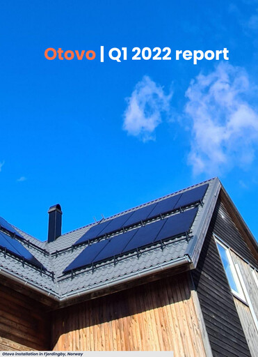 Thumbnail Otovo ASA Quarterly Report 2022-q1