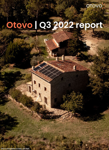 Thumbnail Otovo ASA Quarterly Report 2022-q3