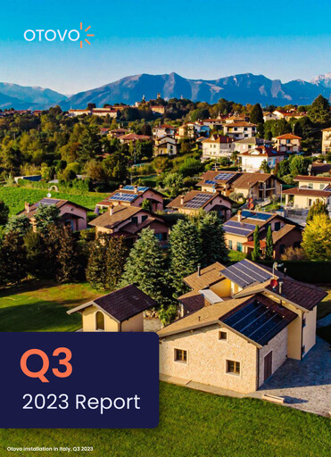 Thumbnail Otovo ASA Quarterly Report 2023-q3