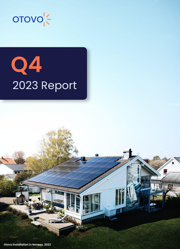 Thumbnail Otovo ASA Quarterly Report 2023-q4