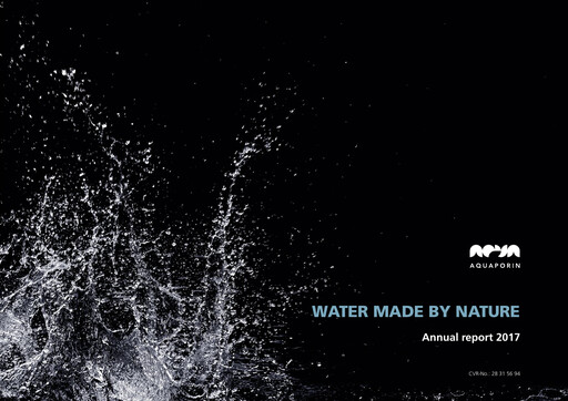 Thumbnail Aquaporin Annual Report 2017