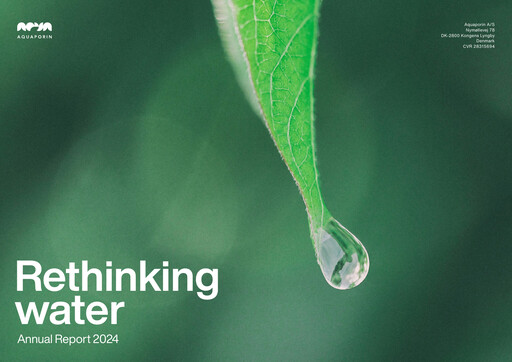 Thumbnail Aquaporin Annual Report 2024