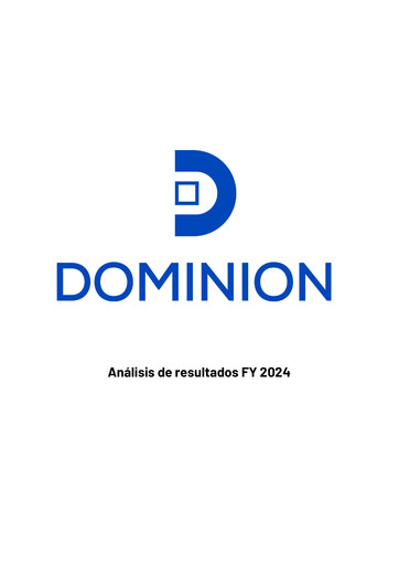 Thumbnail Global Dominion Access Financial Report 2024