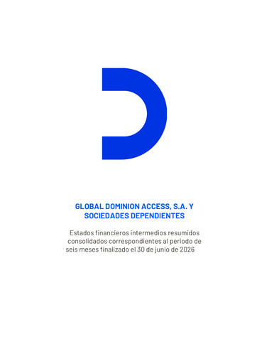 Thumbnail Global Dominion Access Financial Statement 2026-h1