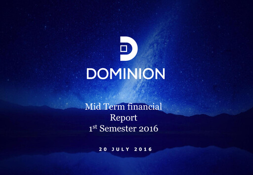 Thumbnail Global Dominion Access Half-year Report 2016-h1