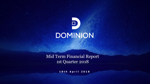 Thumbnail Global Dominion Access Quarterly Report 2018-q1